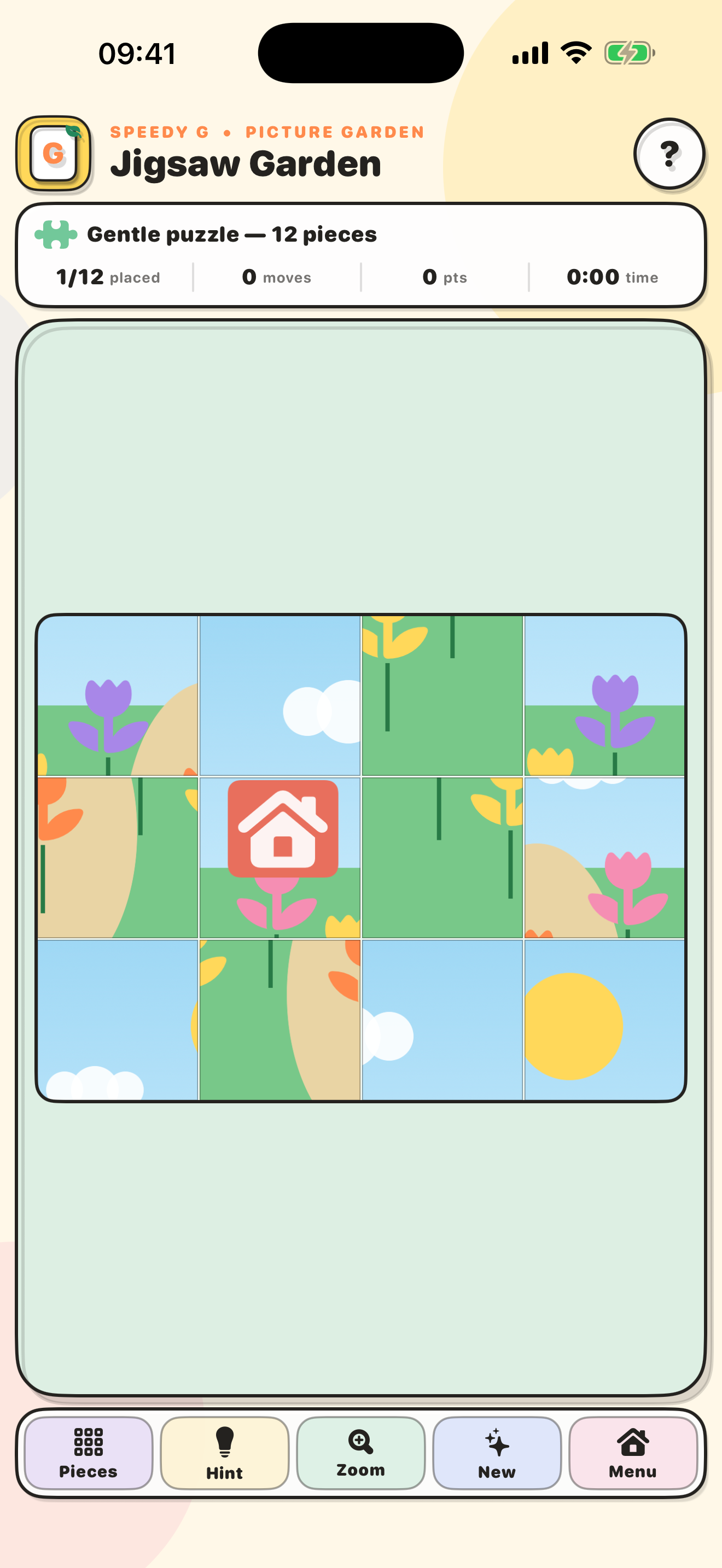 Jigsaw Garden photo puzzle